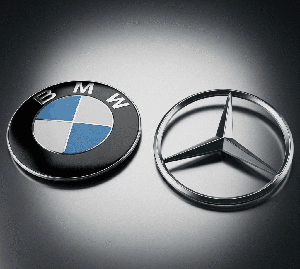 Diseño Mercedes vs BMW 