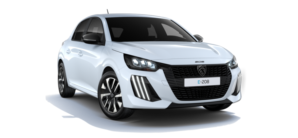Renting Peugeot E-208 detalle 1